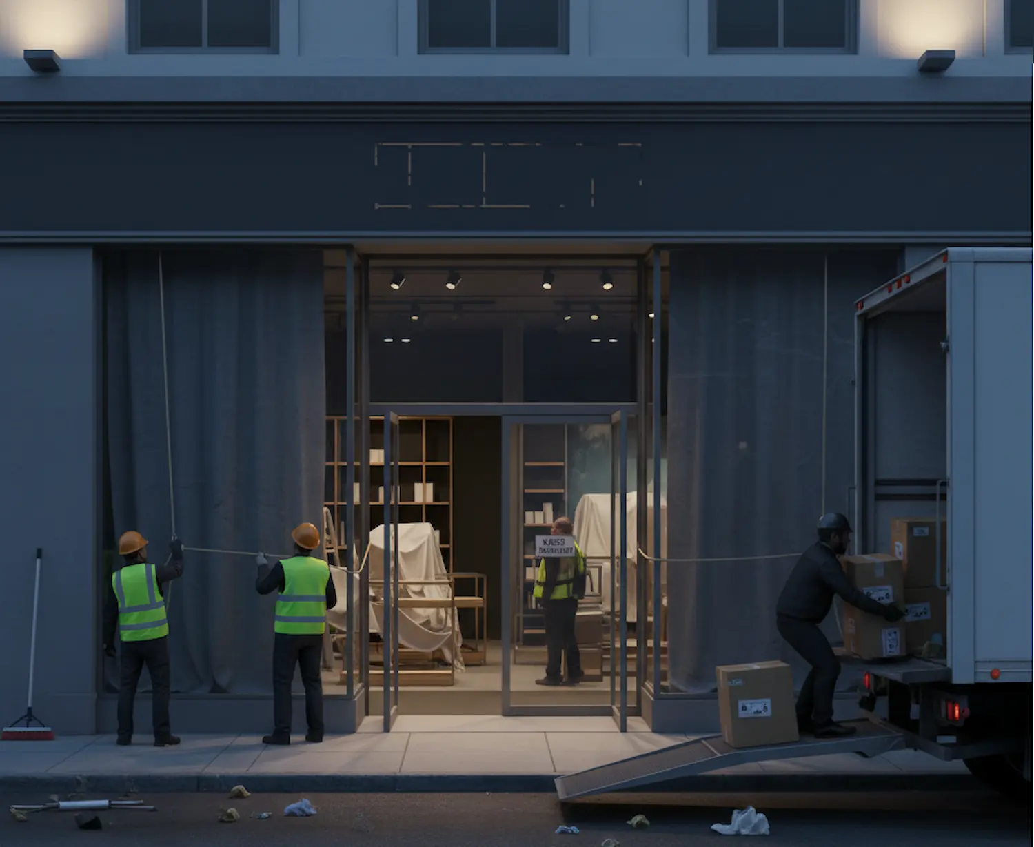 inchidere-punct de lucru Servicii complete de închidere punct de lucru