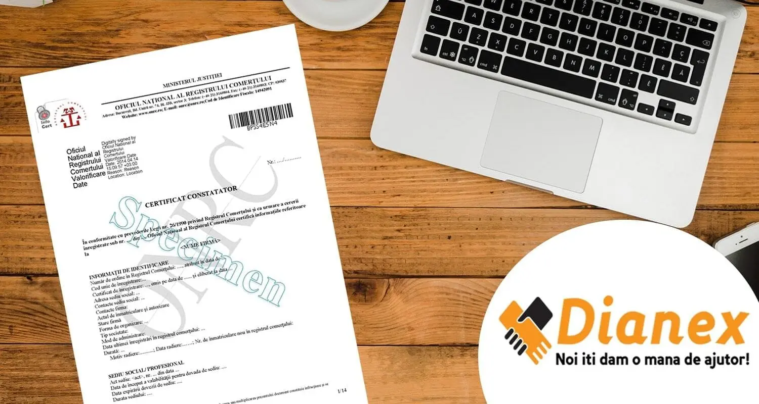 Tipuri de Certificate Constatatoare